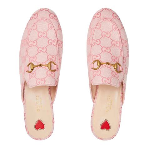 gucci slippers roze